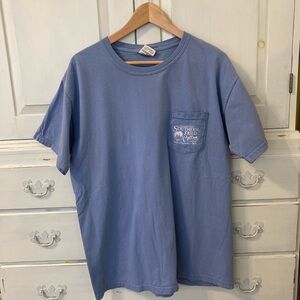 Southern Fried Cotton Blue Men's Shirt